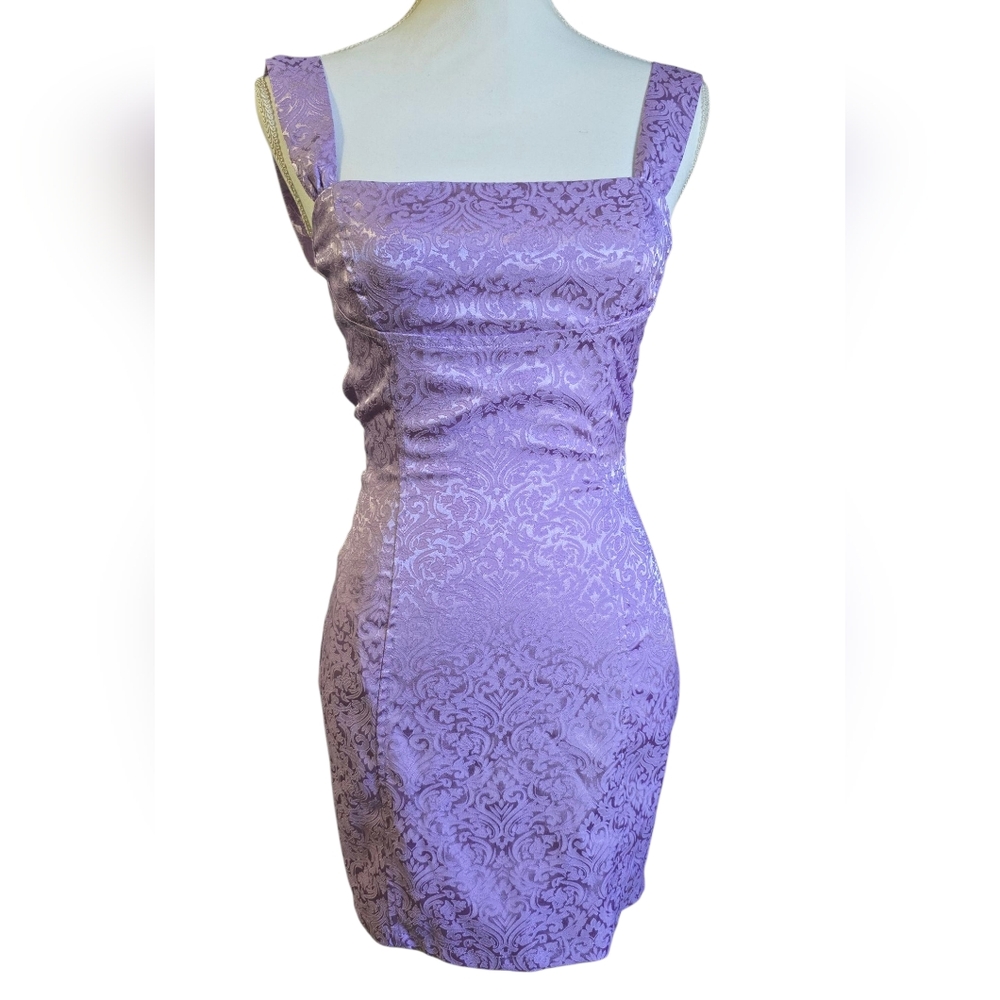 Lucy in the Sky Lavender Mini Dress